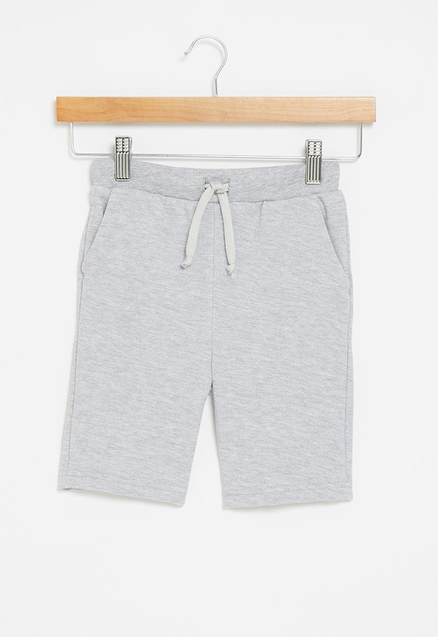 Pop Candy - Young boys single fleece short - grey
