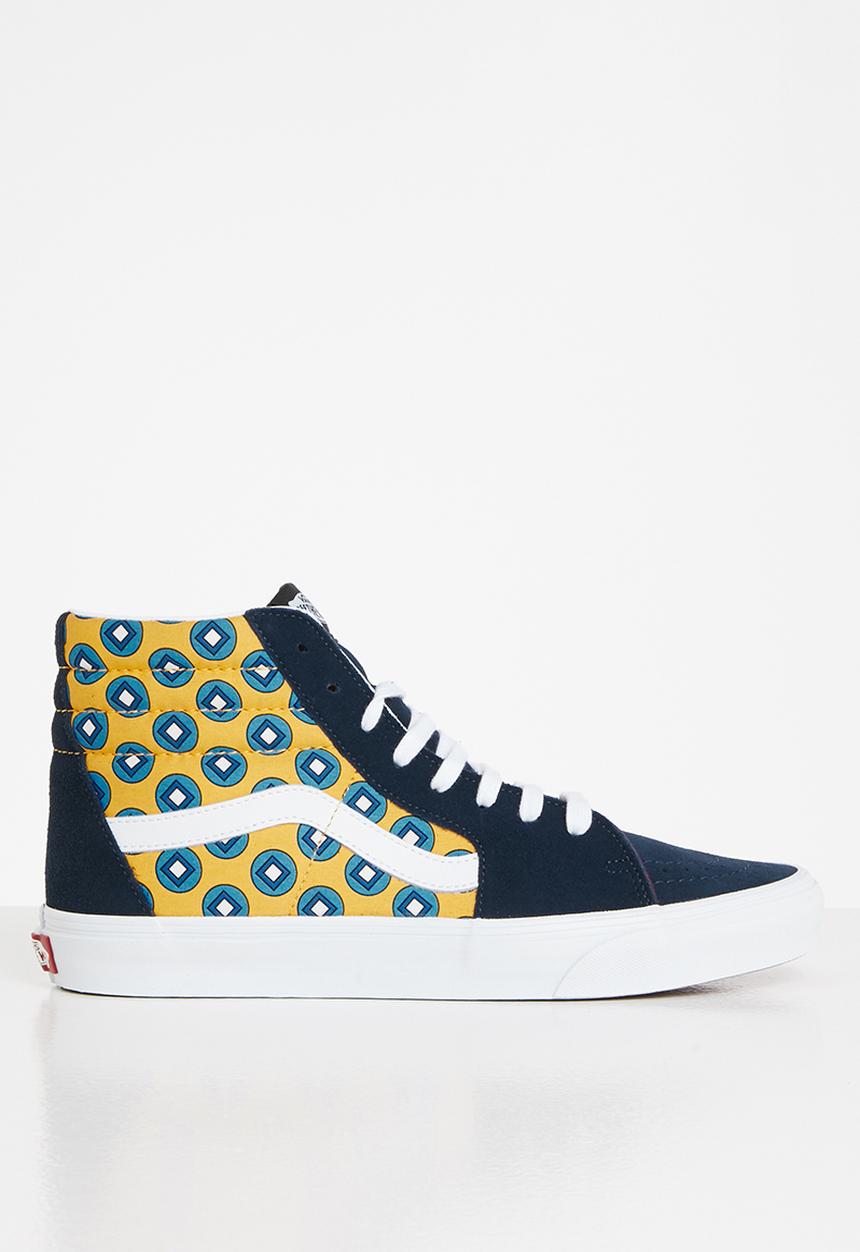 Vans - Sk8-hi - (tie print mix) dress blues/multi
