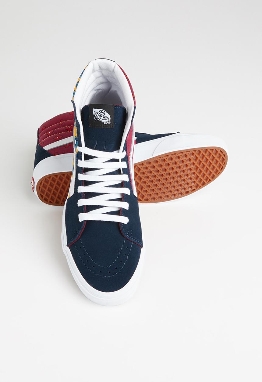 Vans - Sk8-hi - (tie print mix) dress blues/multi