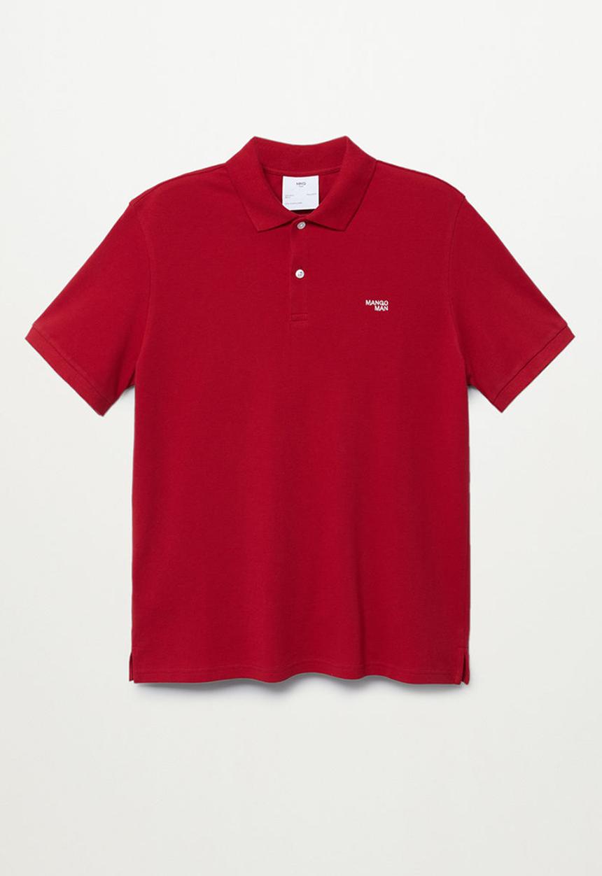 MANGO - Polo shirt evora - red