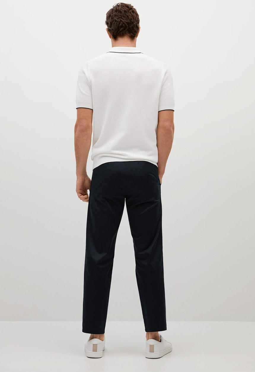 MANGO - Polo shirt ross  - white