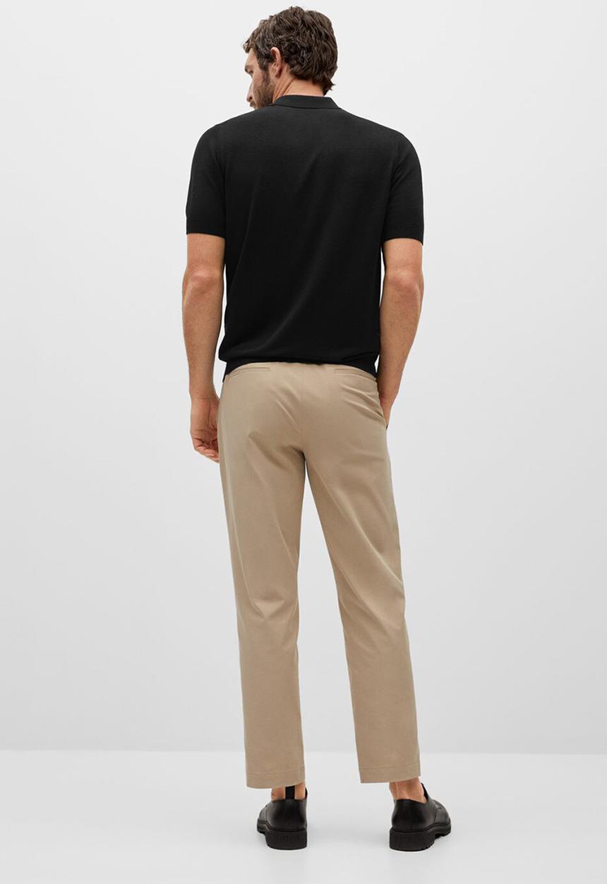 MANGO - Polo shirt aston - black