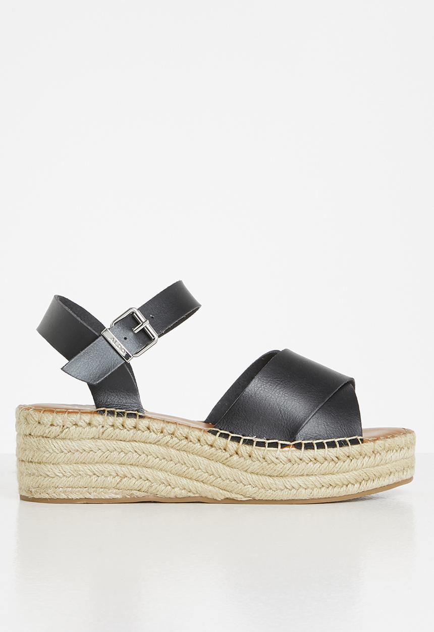 ALDO - Tineviel espadrille sandal - black