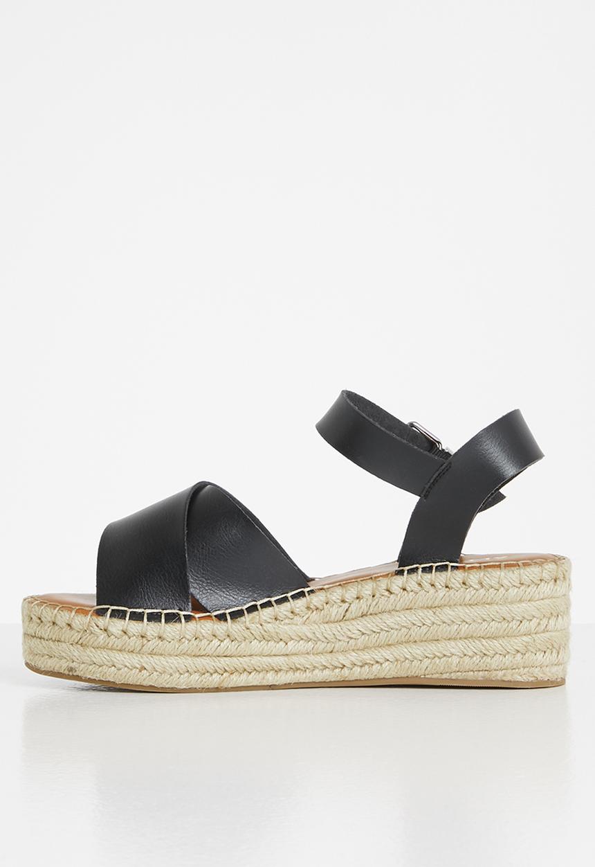 ALDO - Tineviel espadrille sandal - black