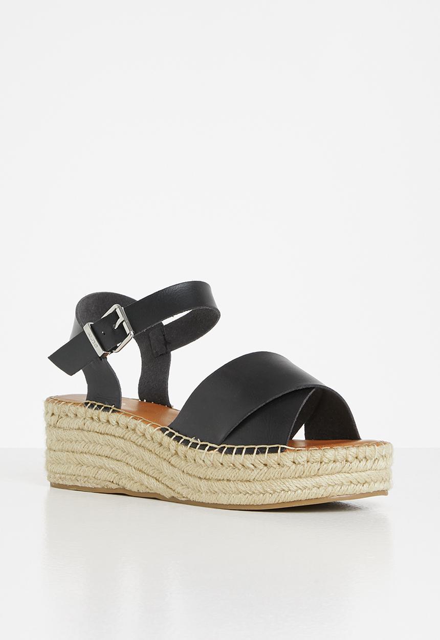 ALDO - Tineviel espadrille sandal - black