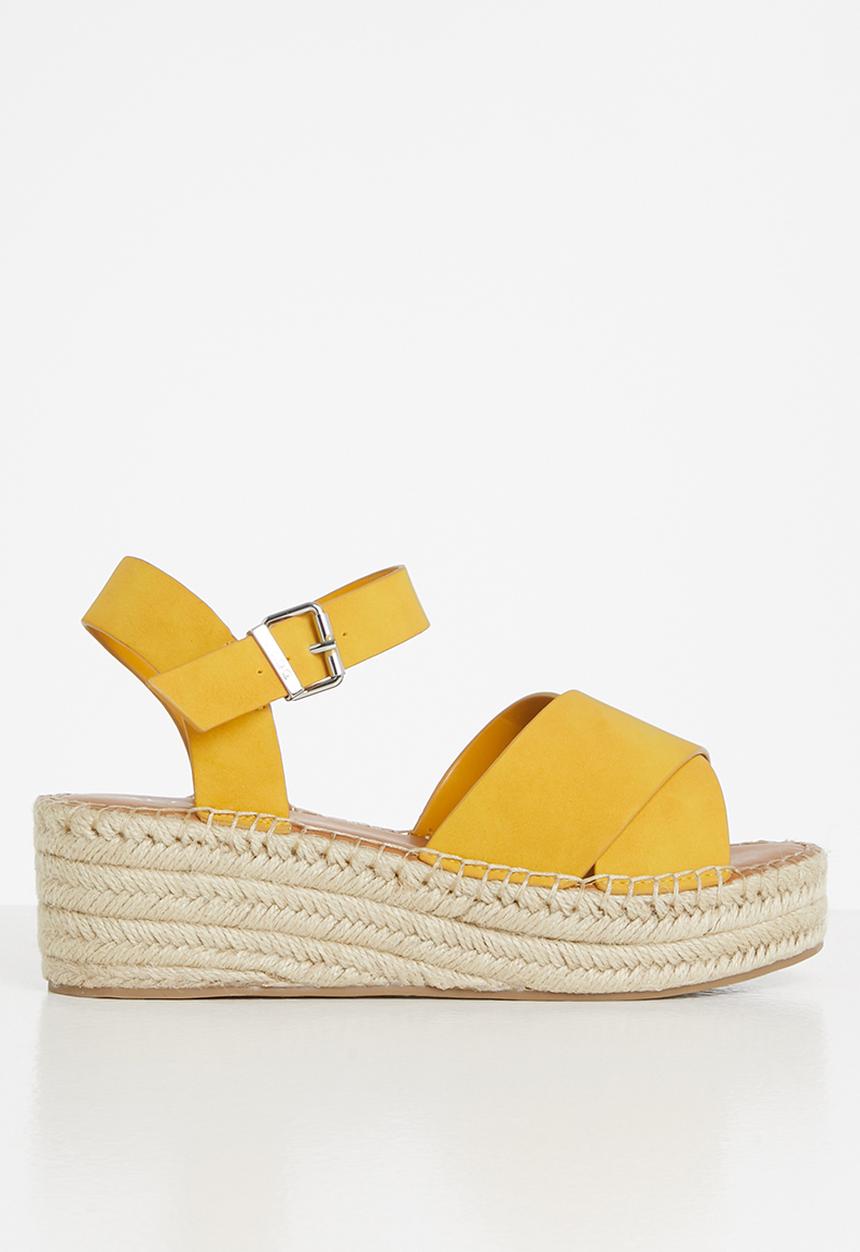 ALDO - Tineviel espadrille sandal - yellow