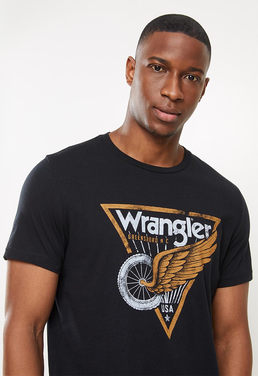 Wrangler - Wings tee - black