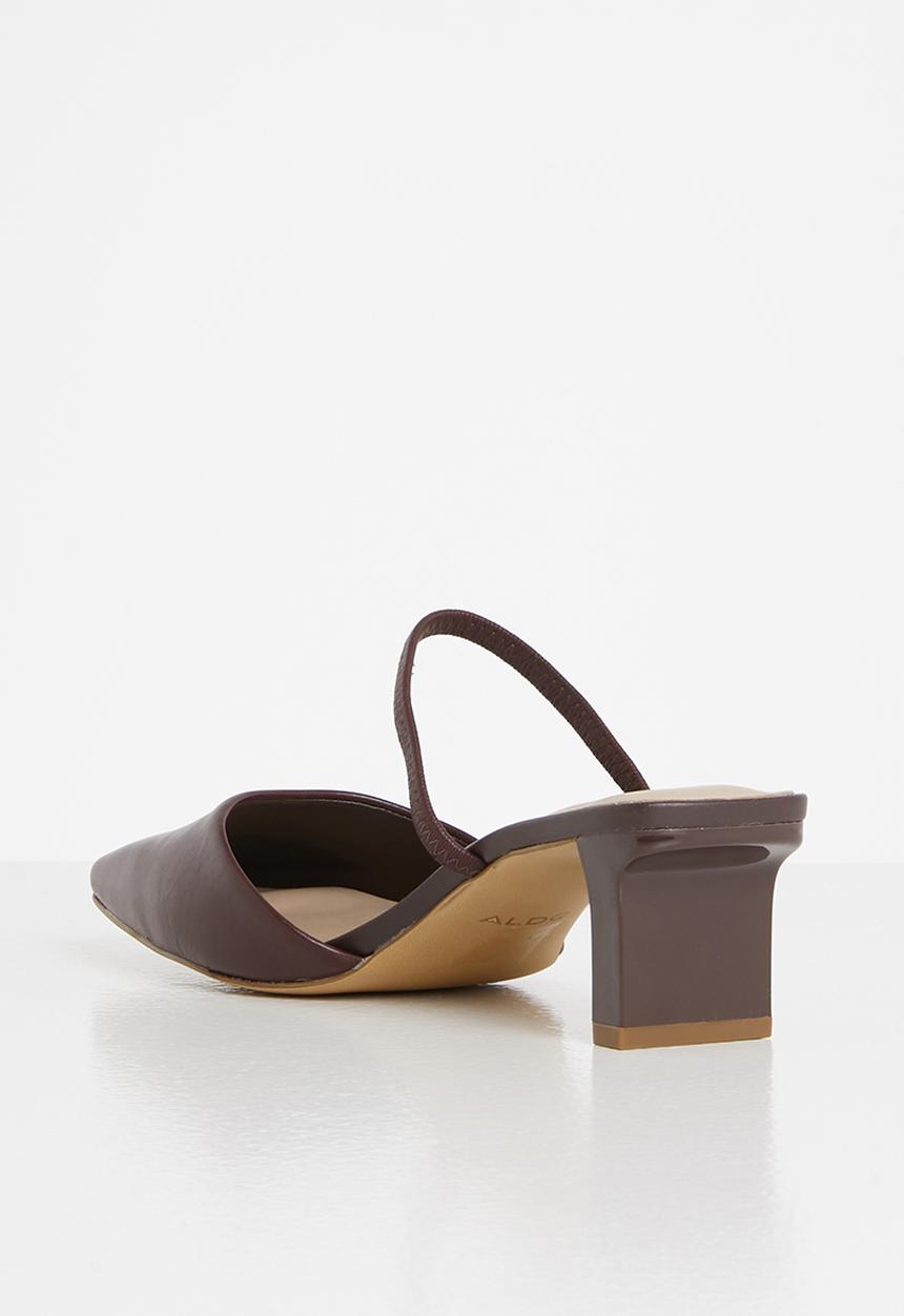 ALDO - Afean mule heel - dark brown