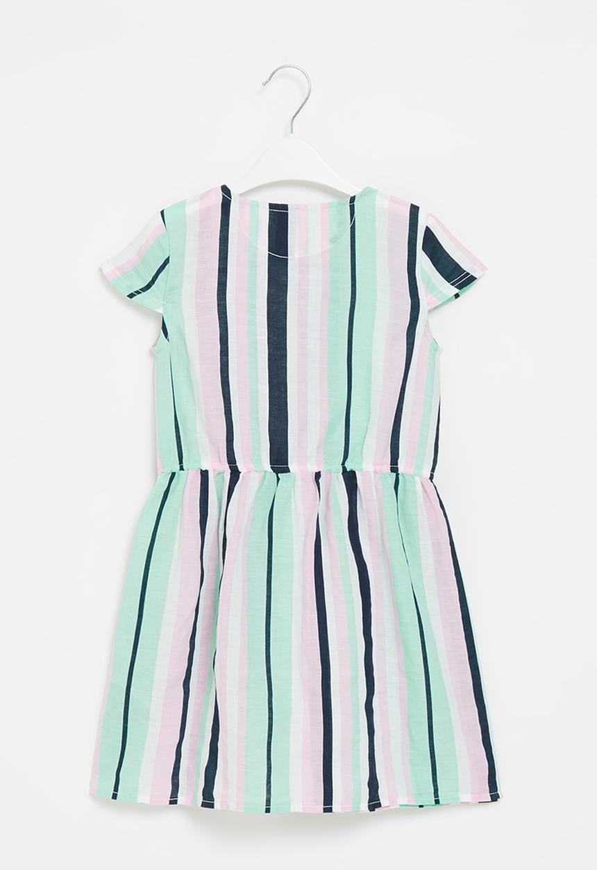GUESS - Linen blend short sleeve shirt - multi