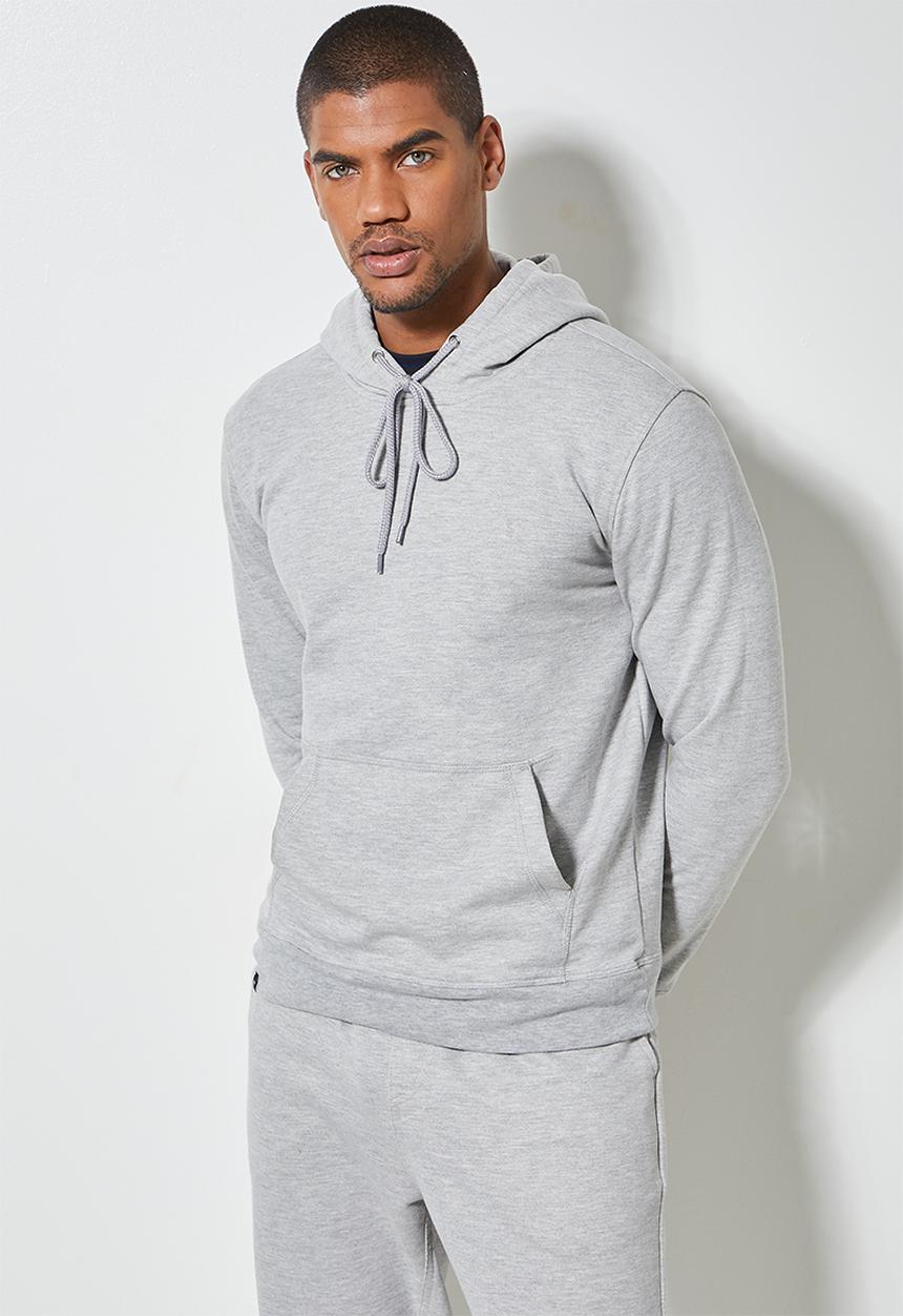 Superbalist - Maddox pullover hoodie - grey melange