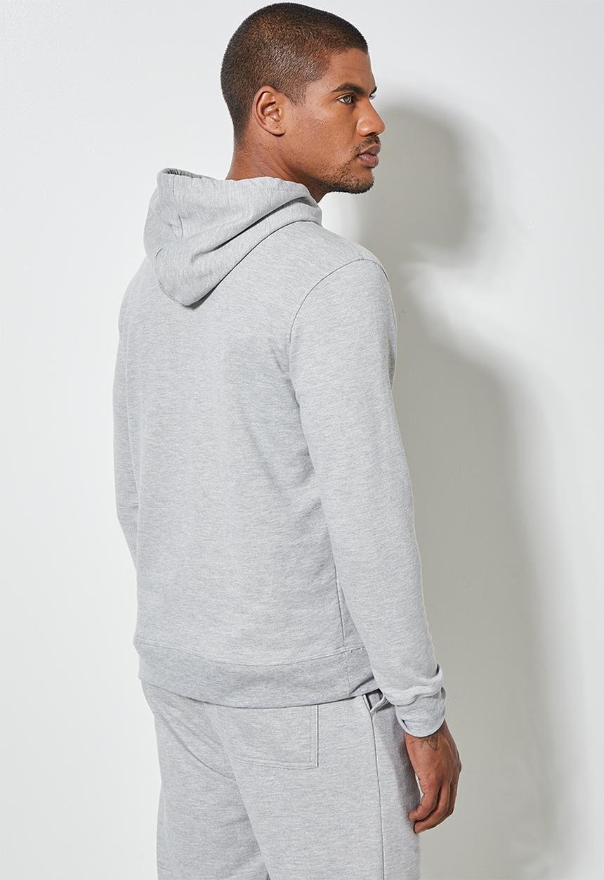 Superbalist - Maddox pullover hoodie - grey melange