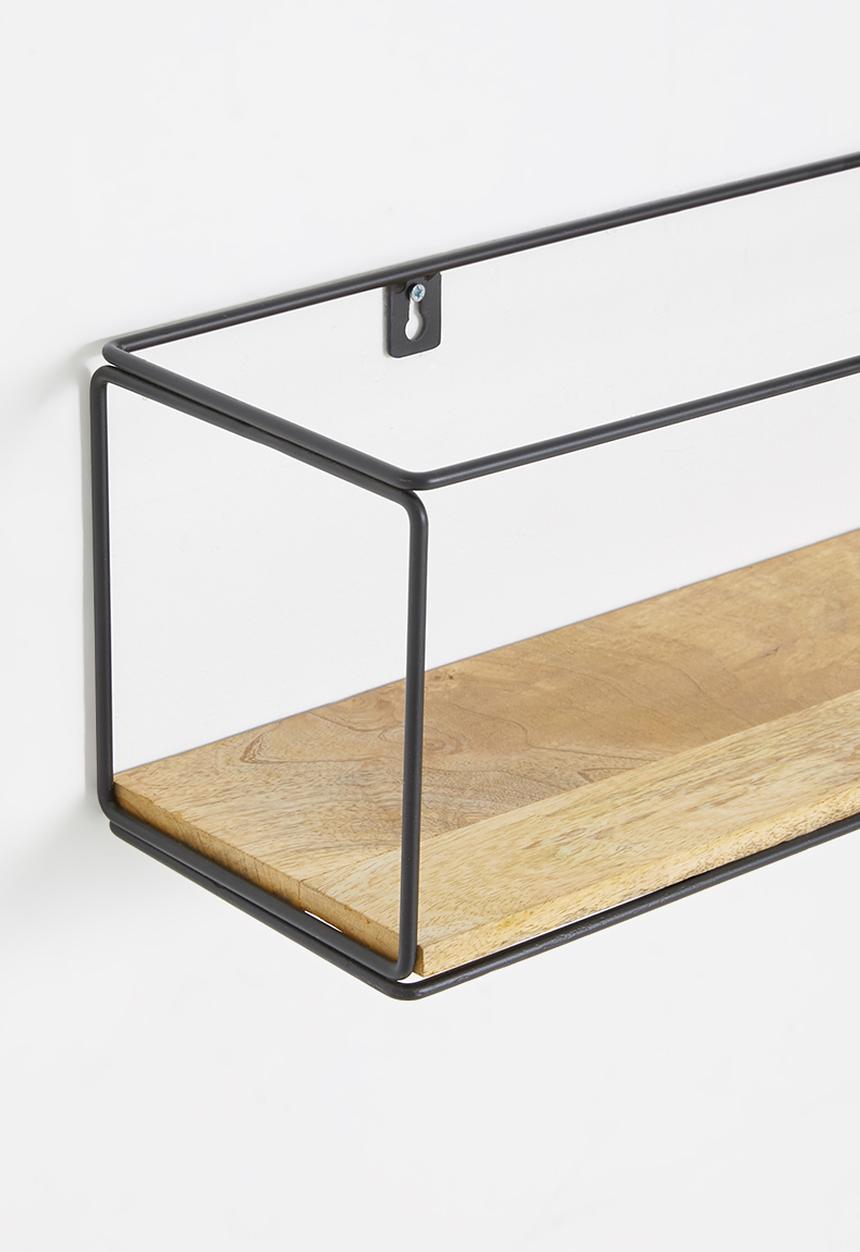 Sixth Floor - Simple shelf large - black