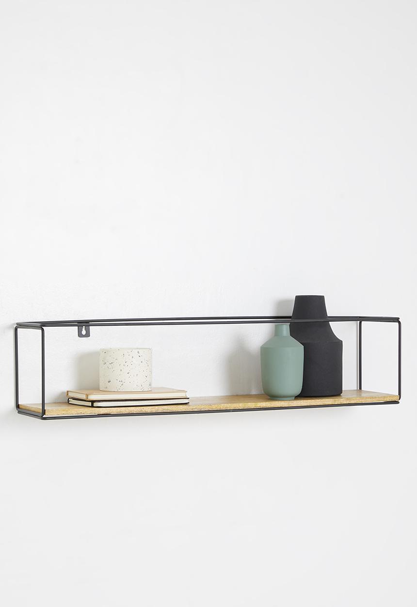 Sixth Floor - Simple shelf large - black