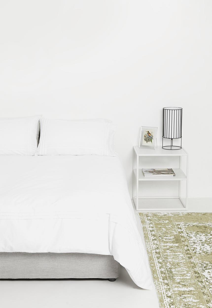 Sixth Floor - Lana polycotton duvet set – white
