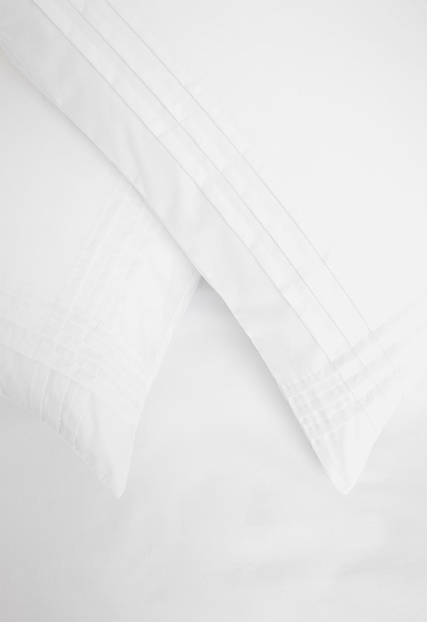 Sixth Floor - Lana polycotton duvet set – white