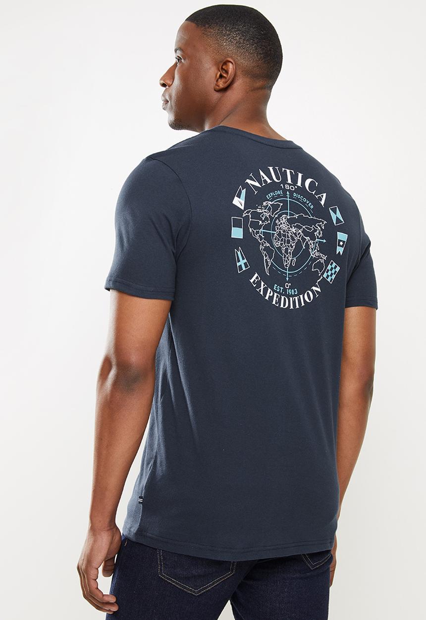 Nautica - Nautica map tee - navy