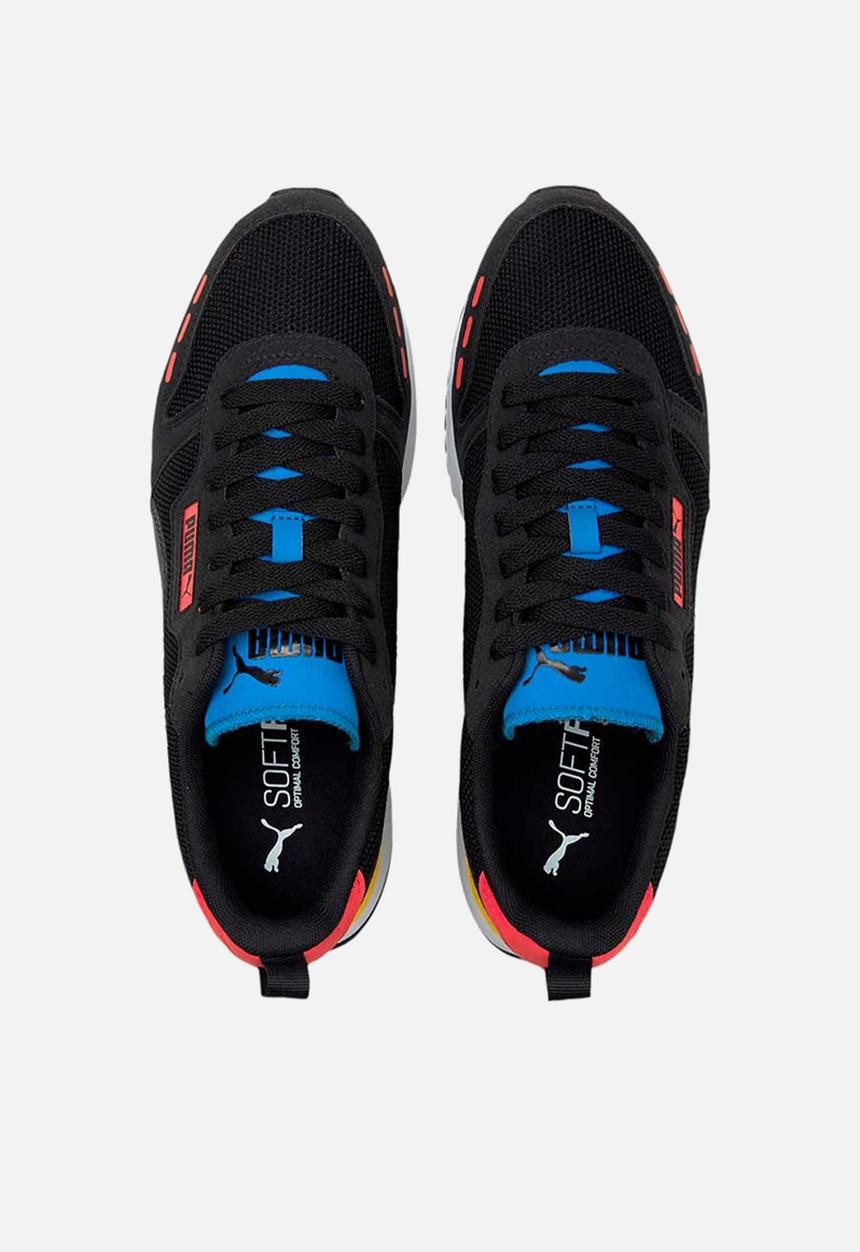 PUMA - Puma r78 - puma r78 - 37311738 - puma black-puma black-high risk red