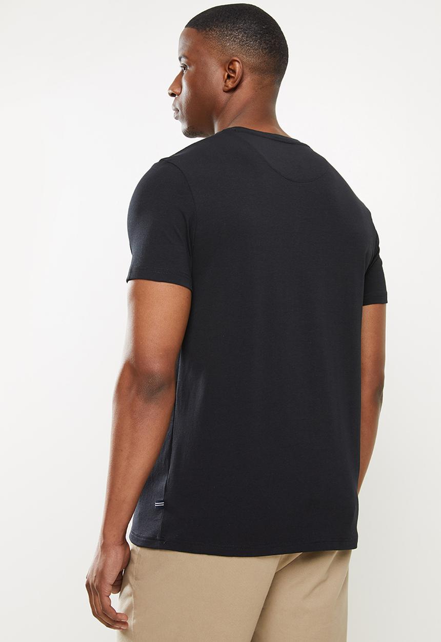 Nautica - Short sleeve pocket tee - black