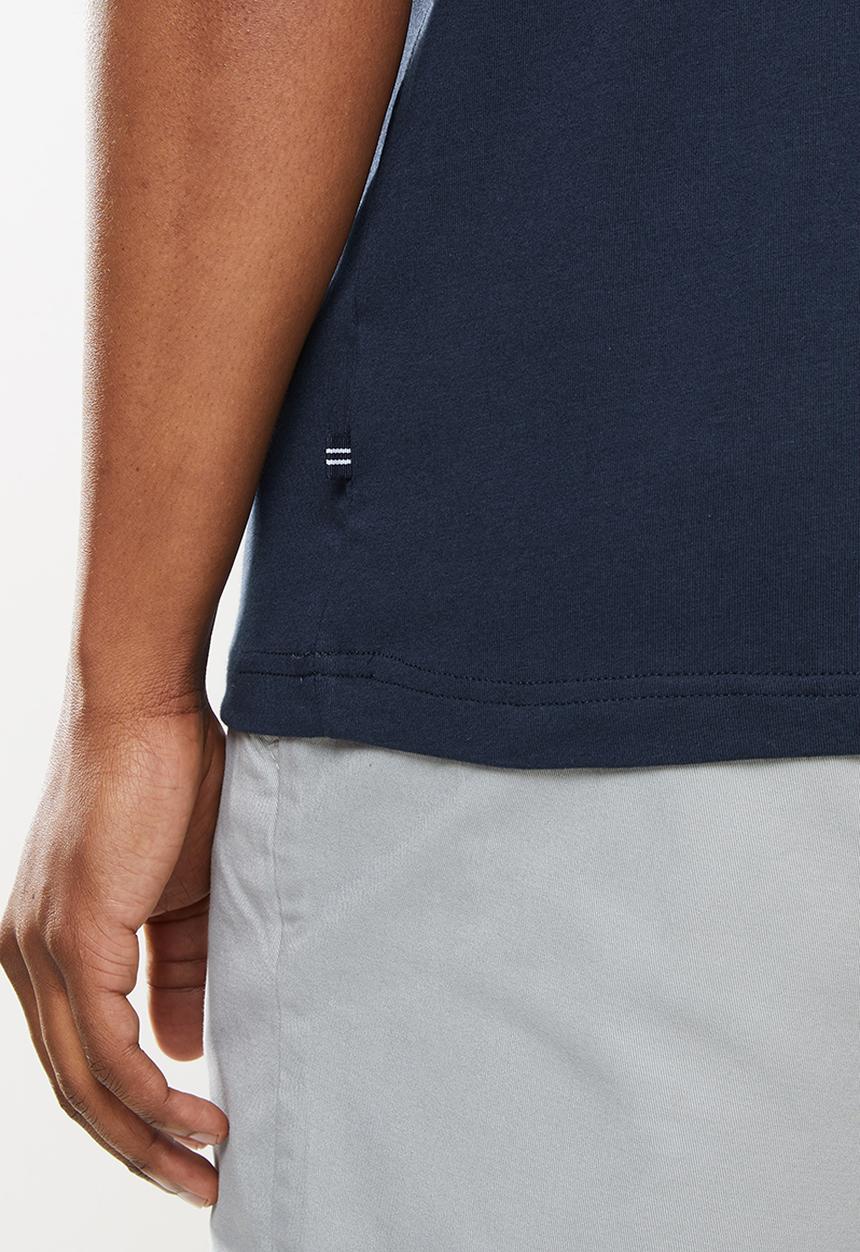 Nautica - Short sleeve pocket tee - navy