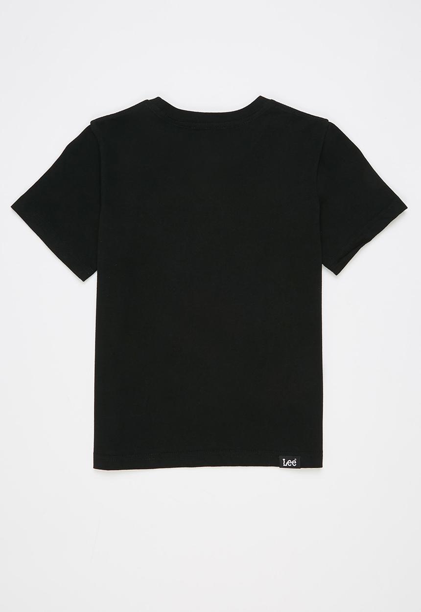 Lee  - Boys vintage stamp tee - black