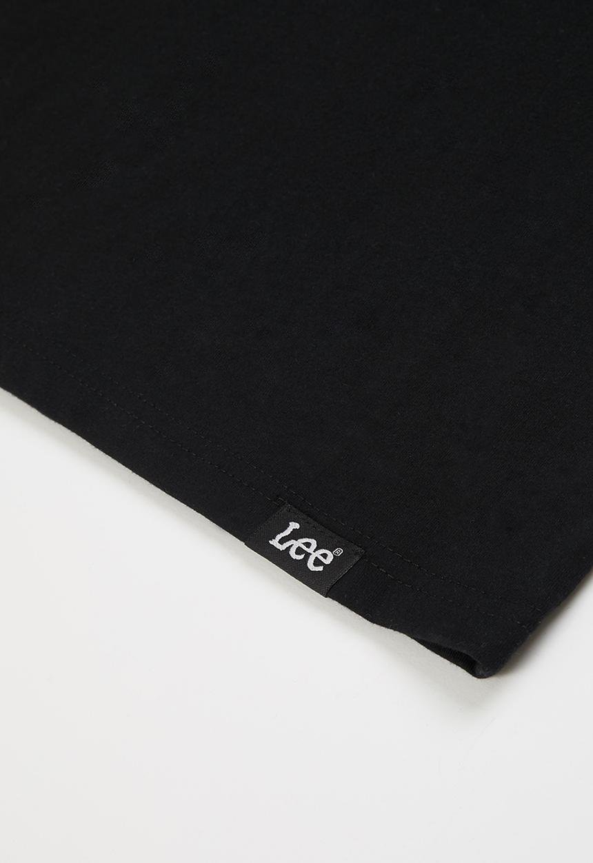 Lee  - Boys vintage stamp tee - black