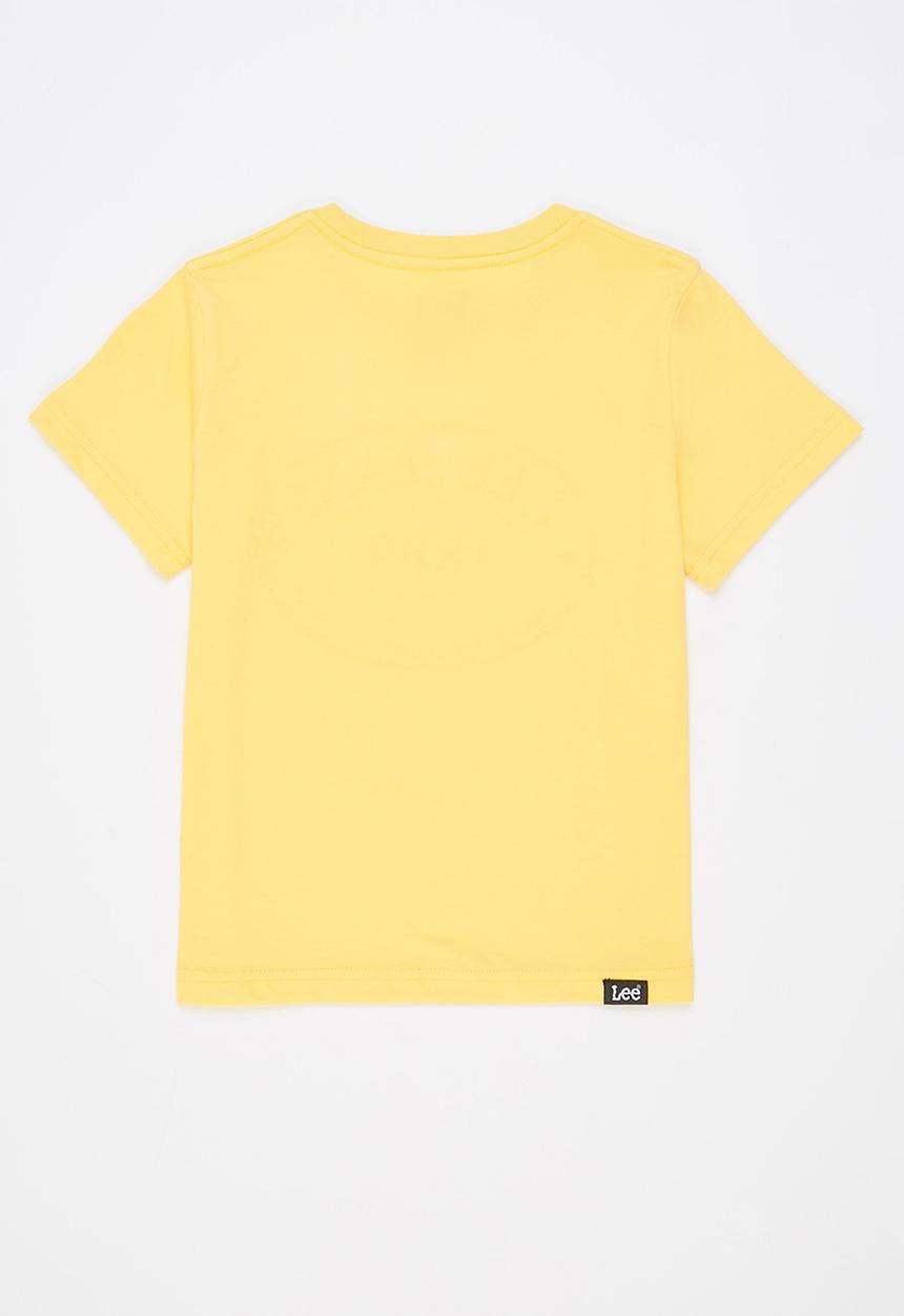 Lee  - Boys vintage stamp tee - yellow