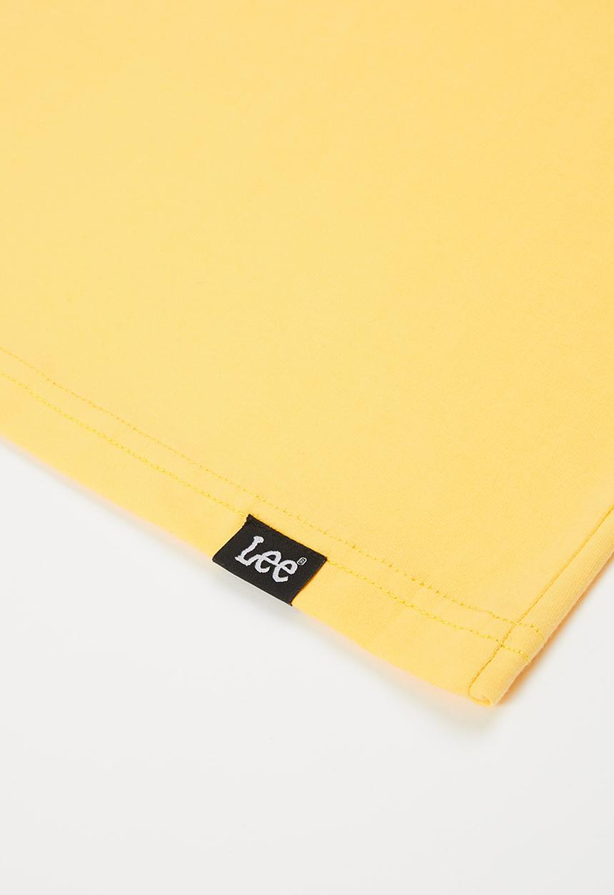 Lee  - Boys vintage stamp tee - yellow