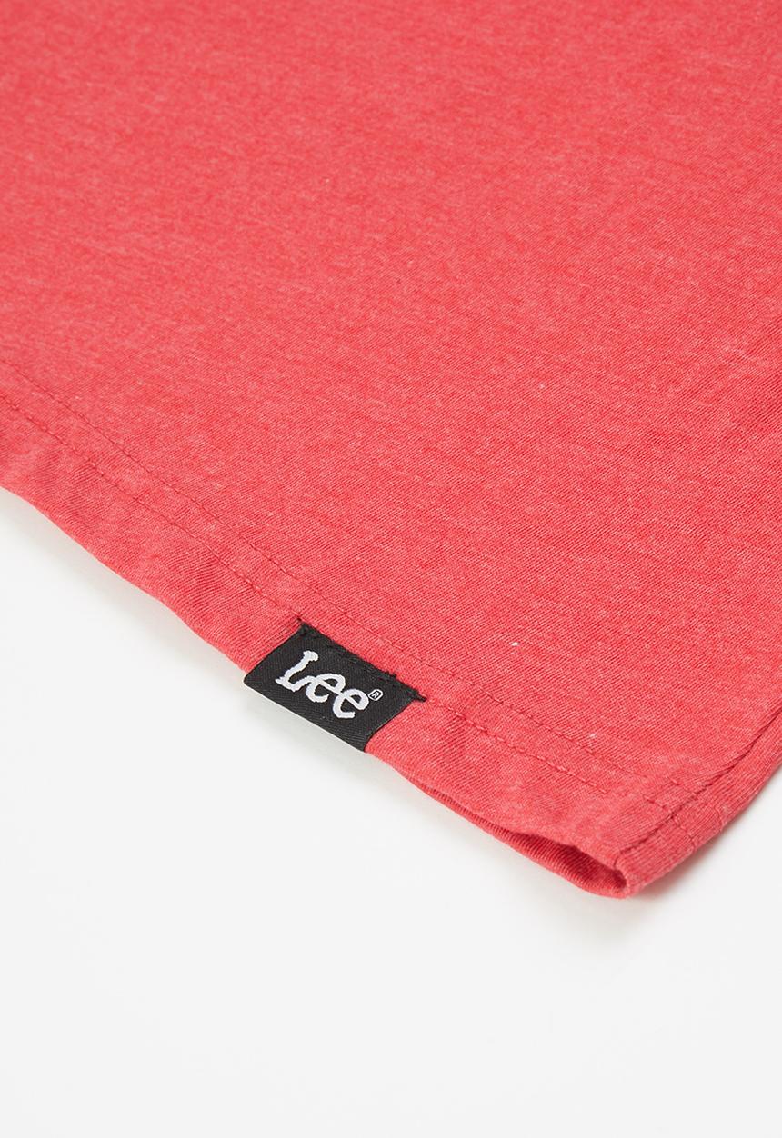 Lee  - Boys lee denim tee - red