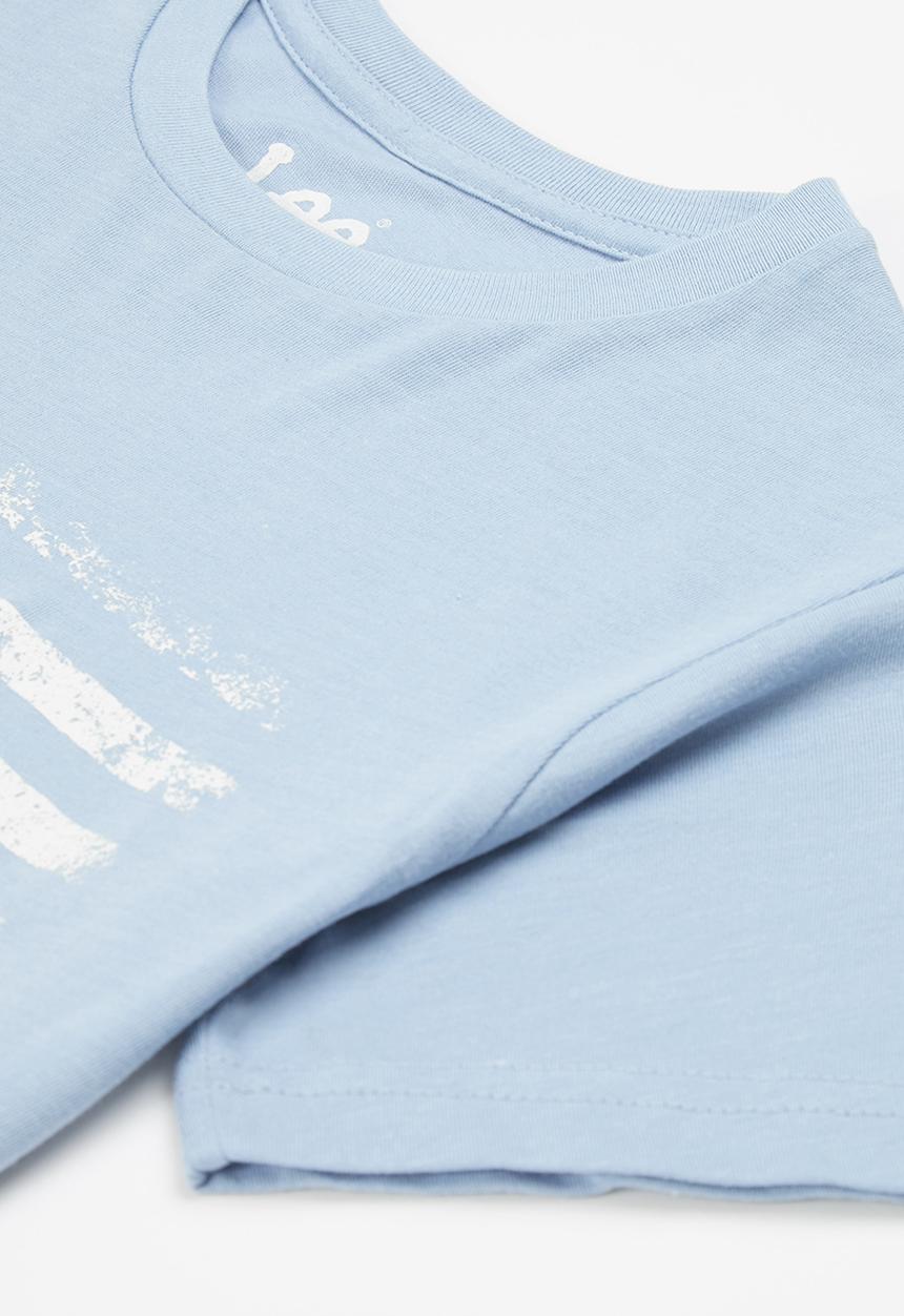 Lee  - Boys usa flag tee - blue