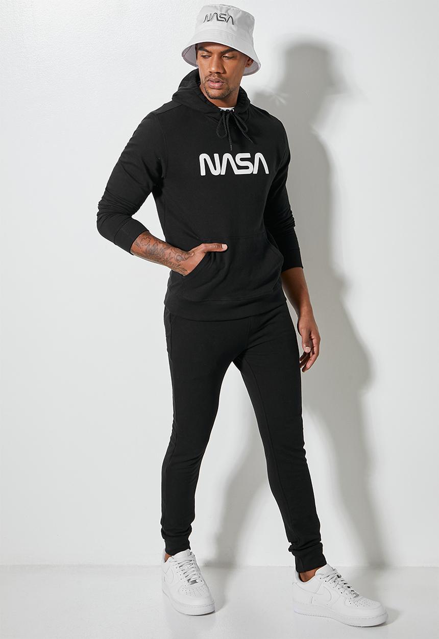 Superbalist - Maddox nasa pullover hoodie - black