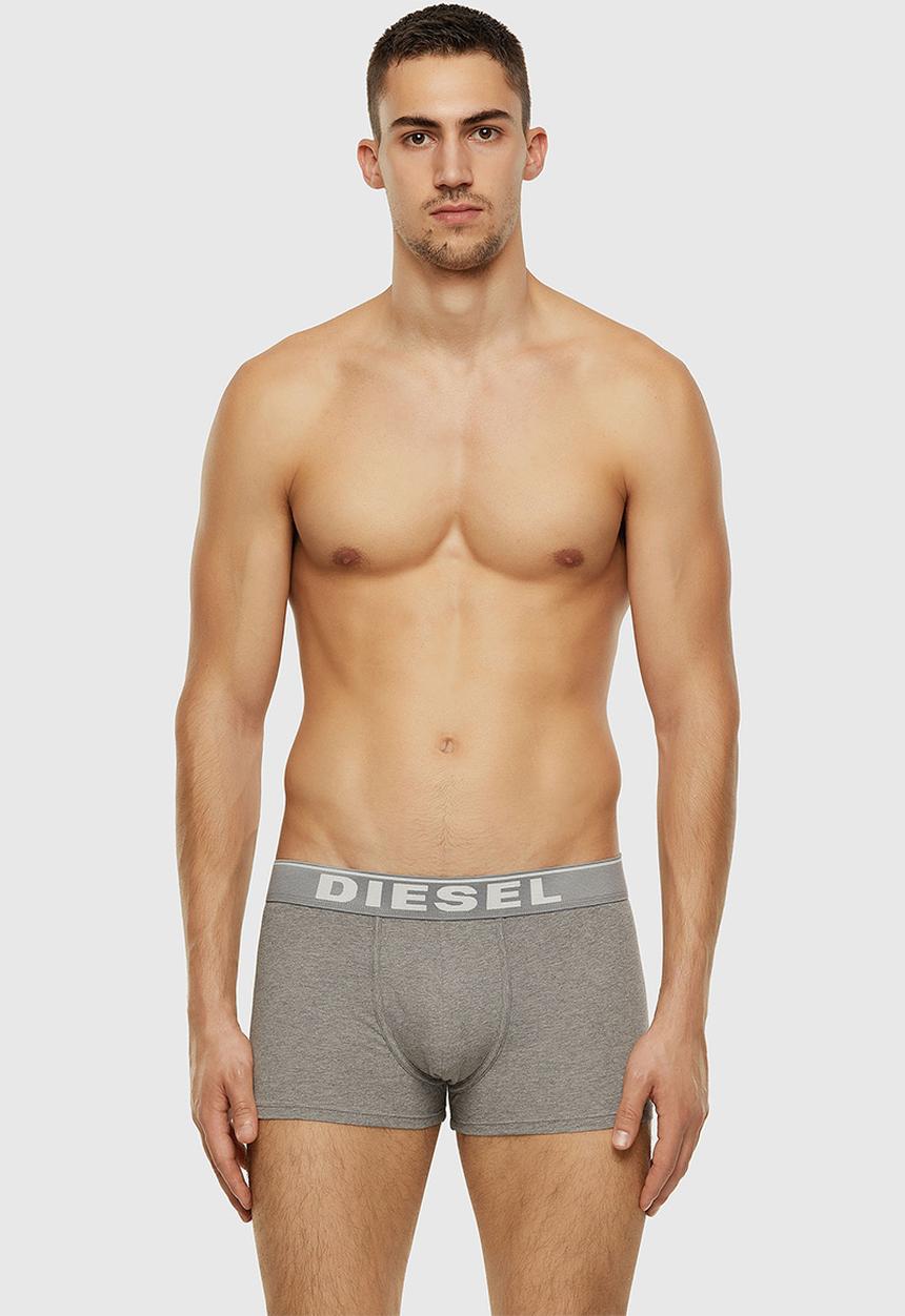 Diesel  - Umbx-damien two pack boxer briefs - black & grey 