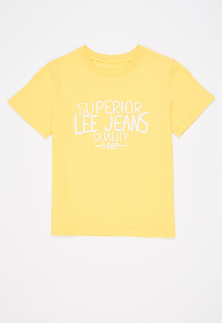 Lee  - Boys superior quality tee - yellow