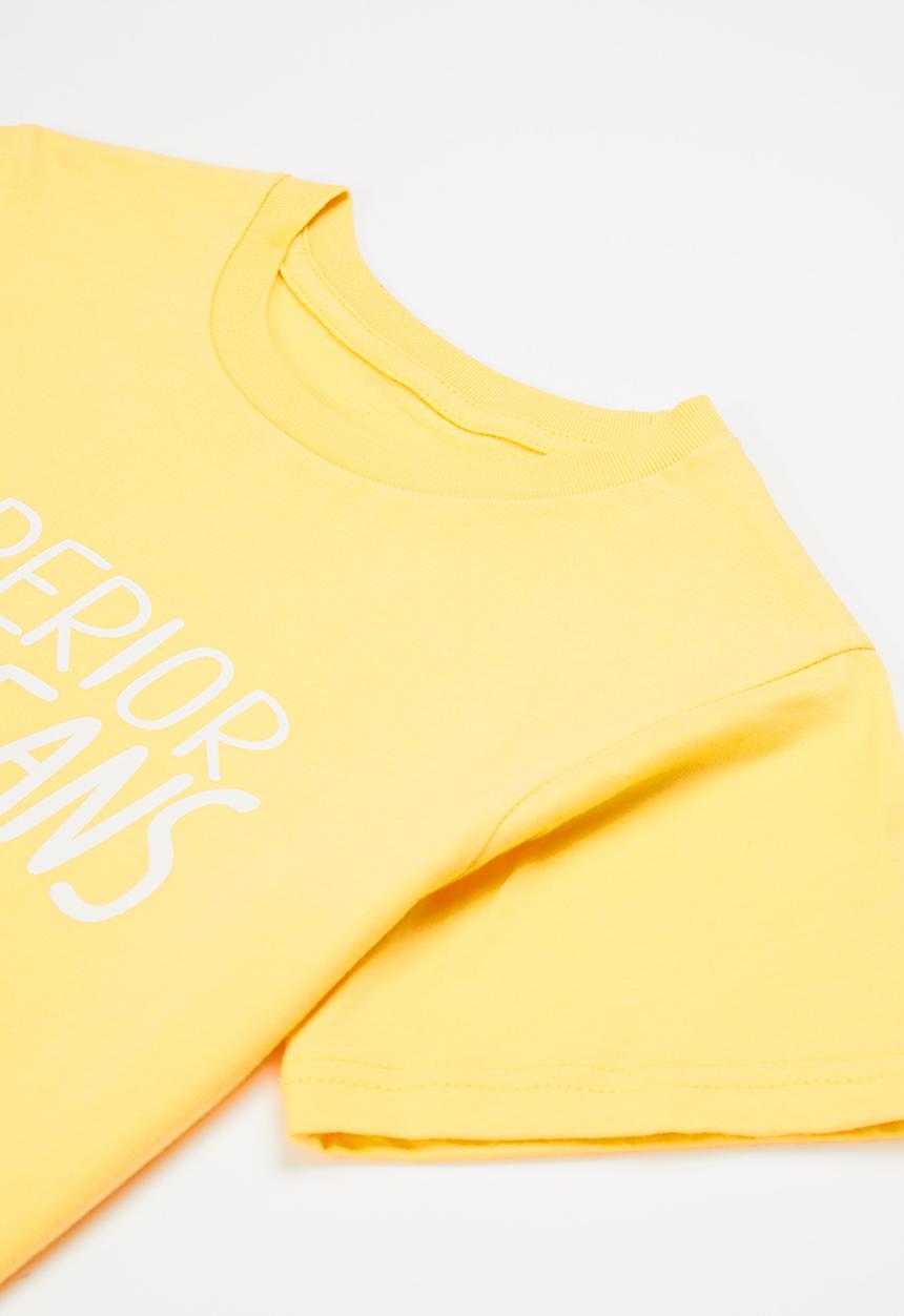 Lee  - Boys superior quality tee - yellow