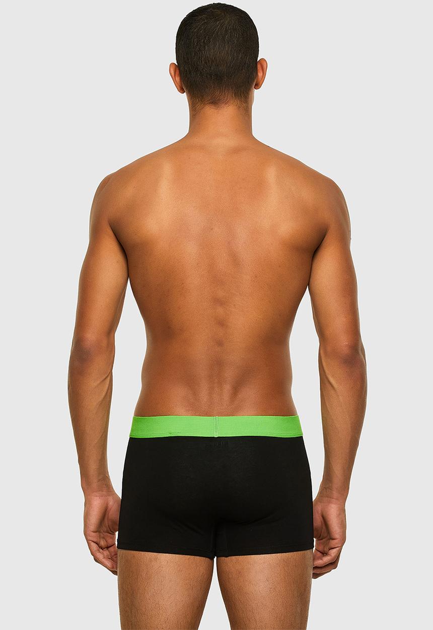 Diesel  - Umbx-damien three pack boxer shorts - black & green