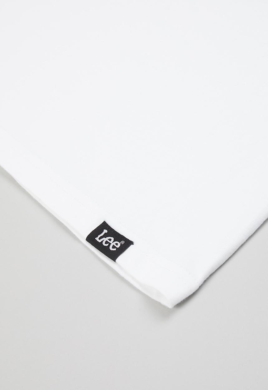 Lee  - Boys vintage stamp tee - white