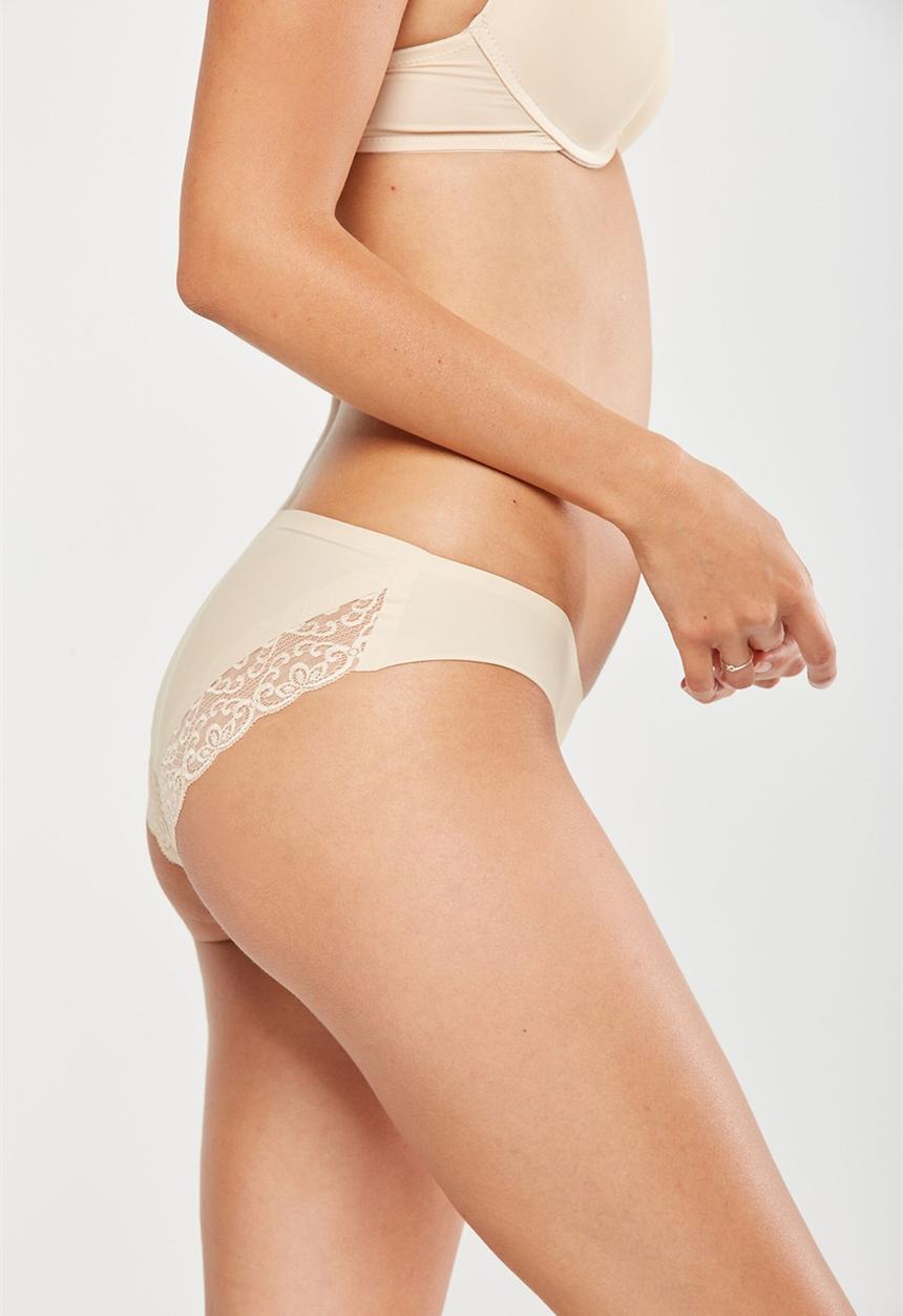 Cotton On - Party pants seamless bikini brief - frappe