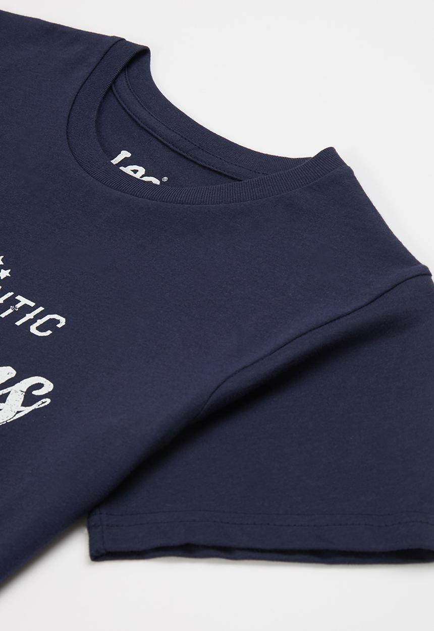 Lee  - Boys authentic tee - navy