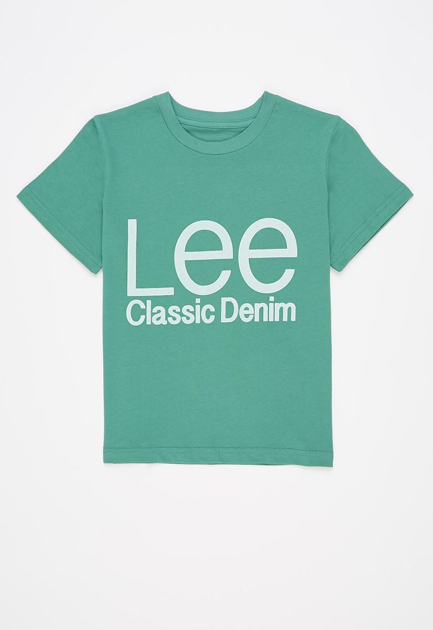 Lee  - Boys lee denim tee - blue