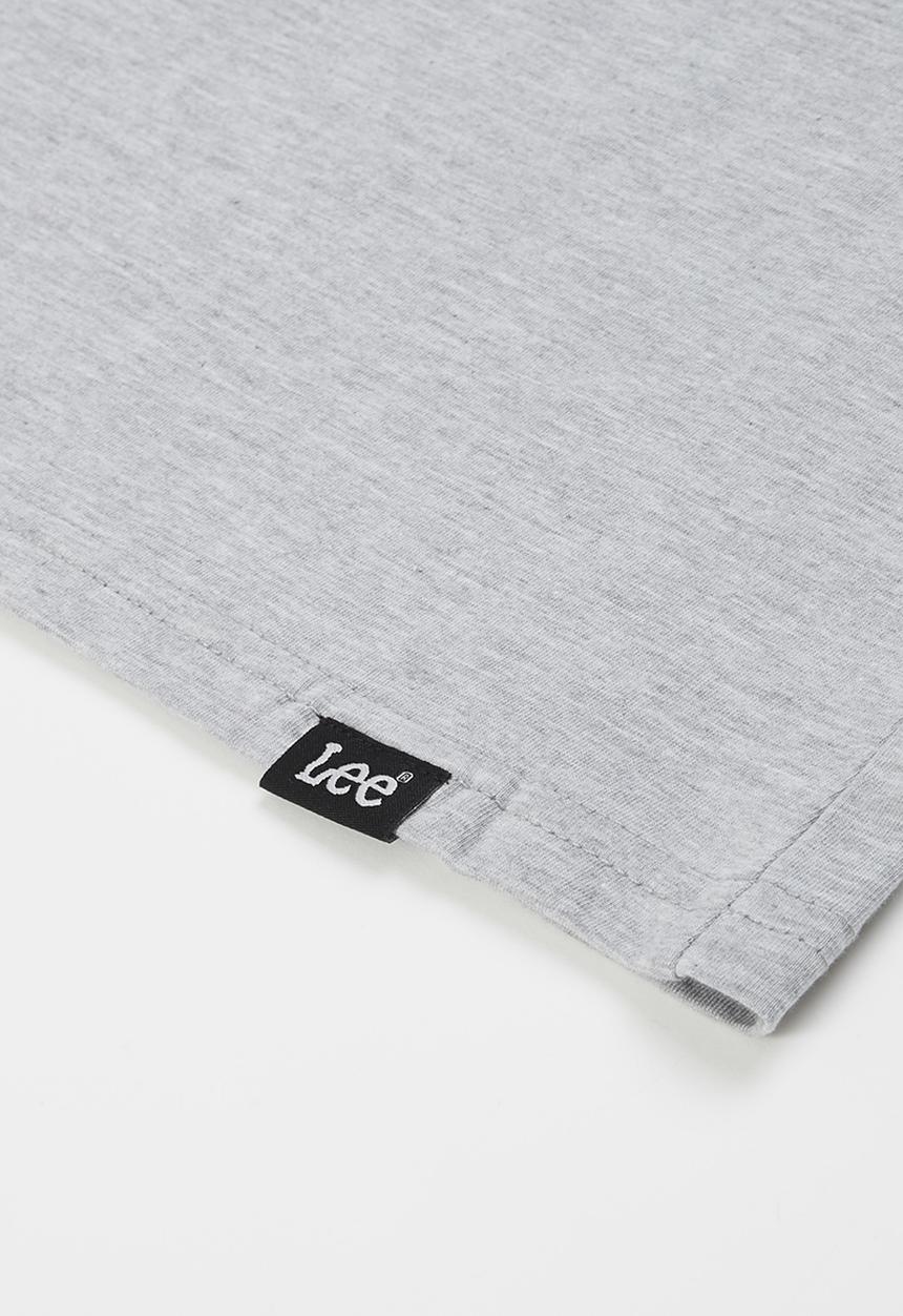 Lee  - Boys usa flag tee - grey