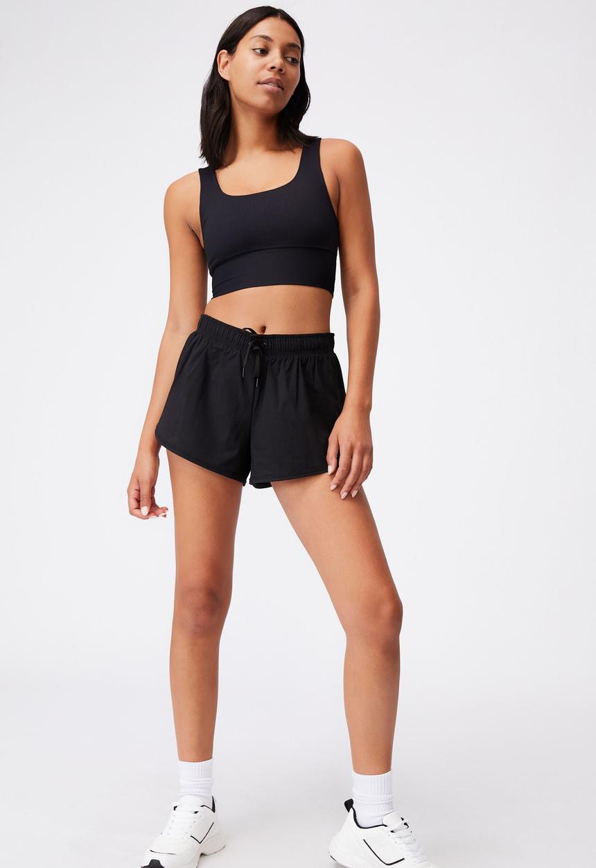 Cotton On - Lifestyle move jogger short - black
