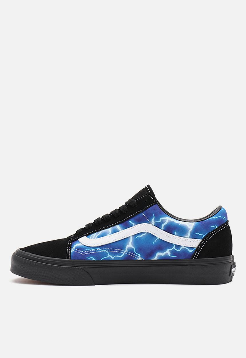 Vans - Old Skool - (lightning) black/blue