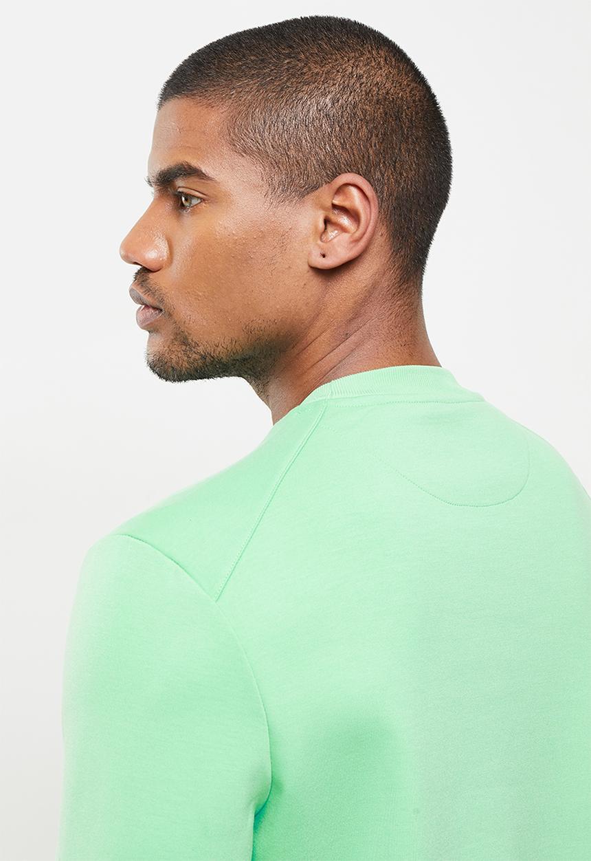 Lyle & Scott - Crew neck fly fleece - light green