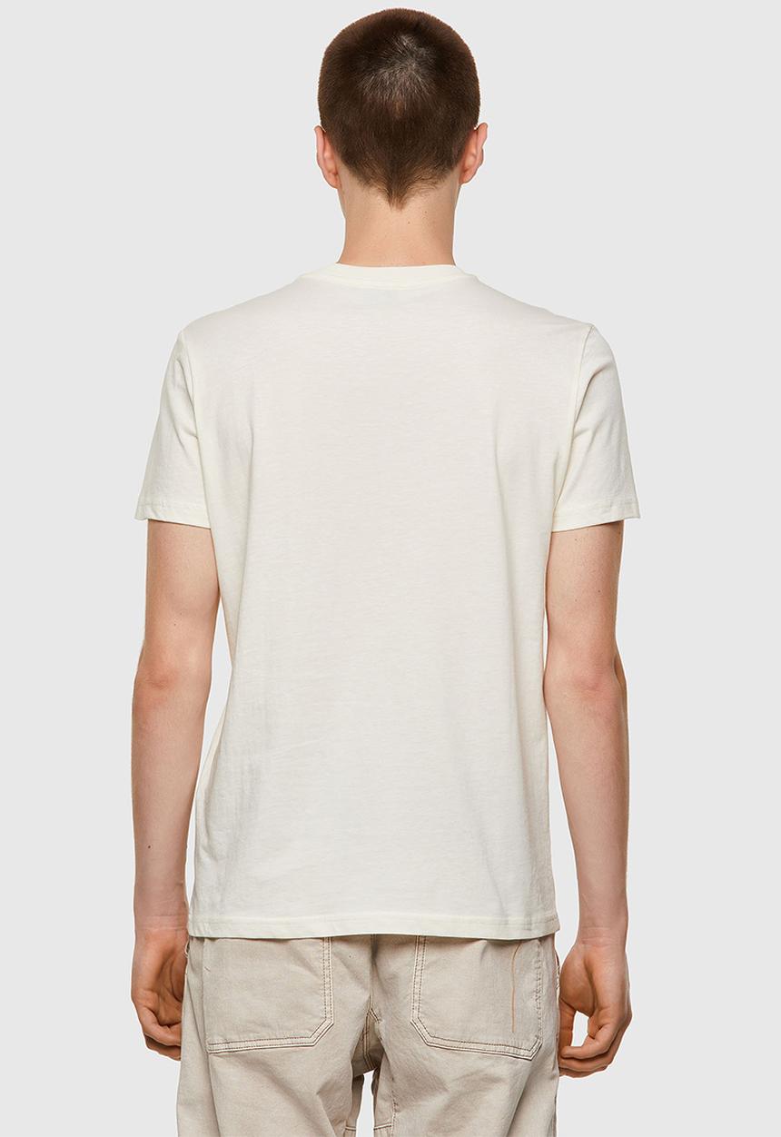 Diesel  - T-diegos-b6 printed tee - grey