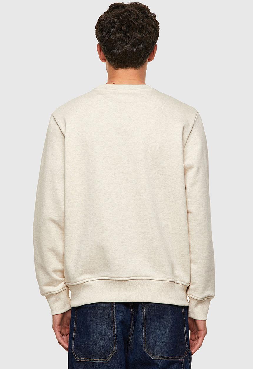 Diesel  - S-girk-ecologo sweater - off white