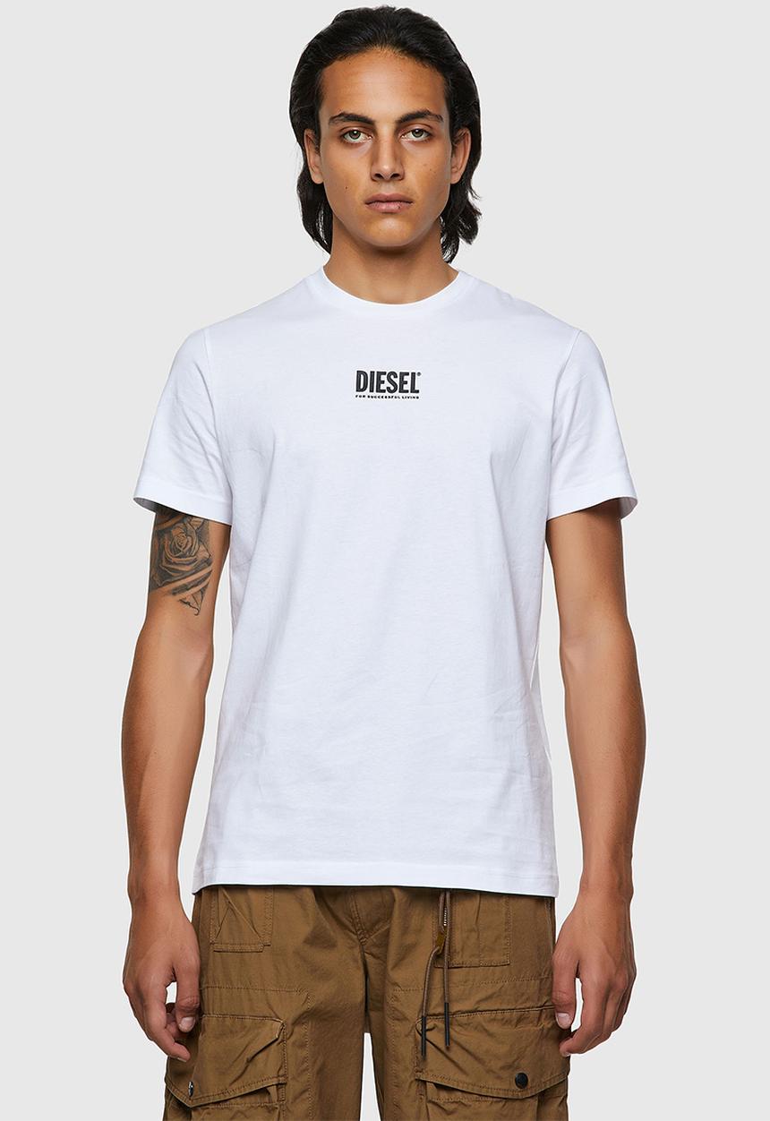 Diesel  - T-diegos - ecosmallogo tee - white