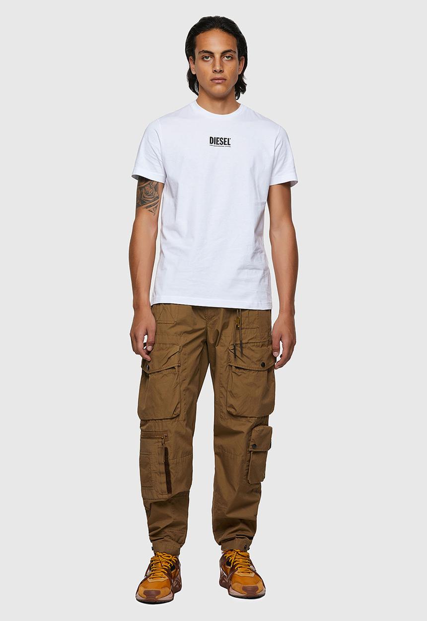 Diesel  - T-diegos - ecosmallogo tee - white