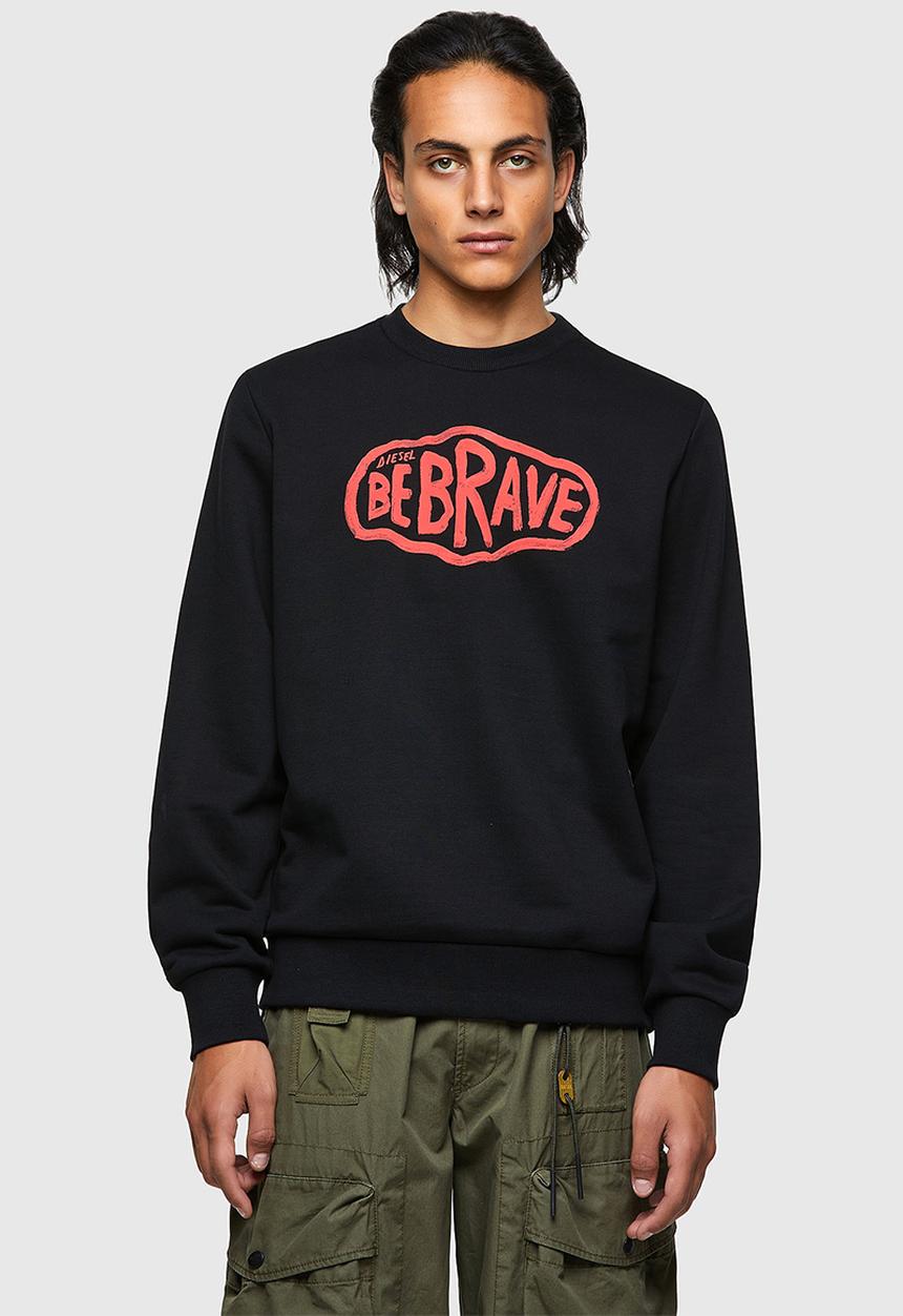 Diesel  - S-girk-k20 sweater - black