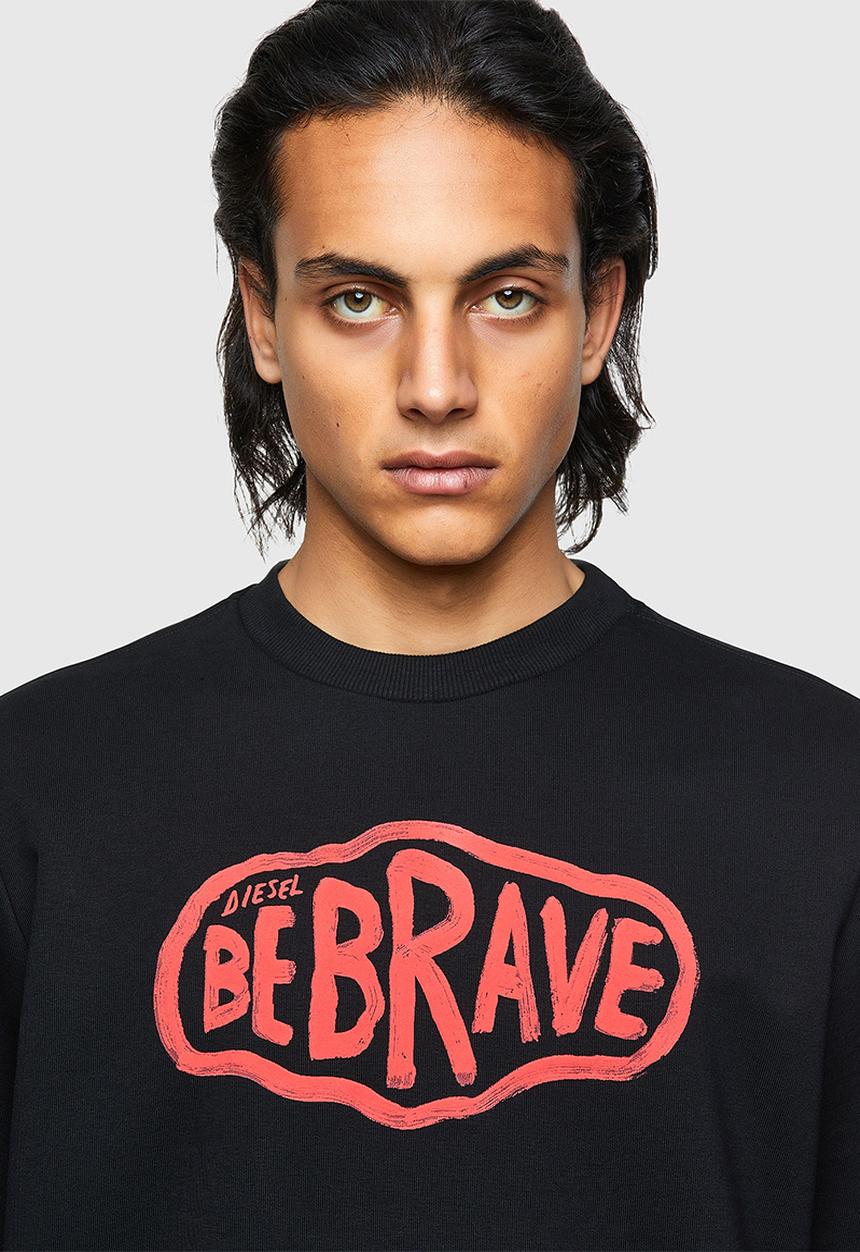 Diesel  - S-girk-k20 sweater - black