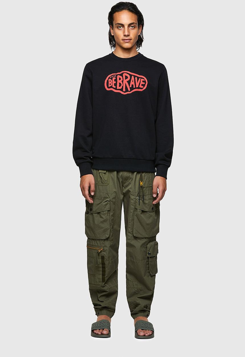 Diesel  - S-girk-k20 sweater - black