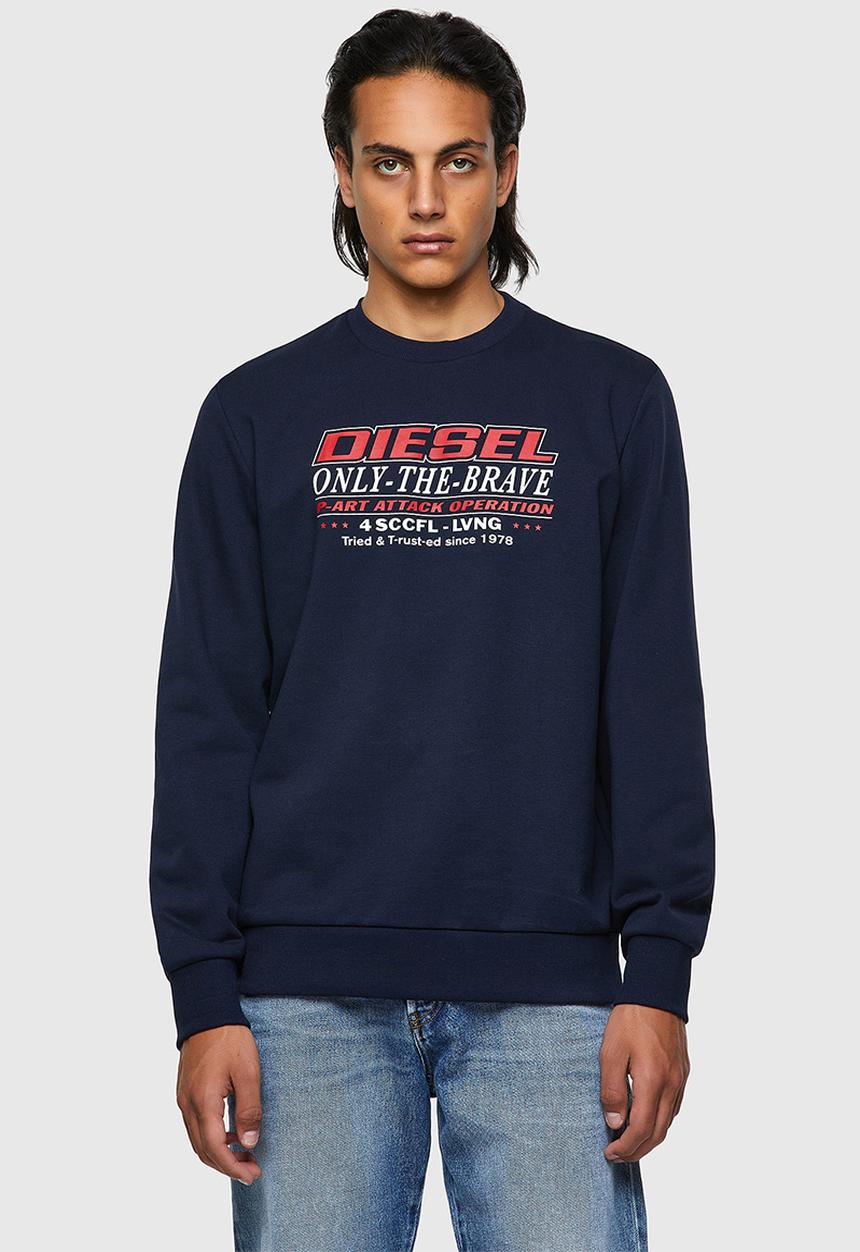 Diesel  - S-girk-k21 sweater - navy
